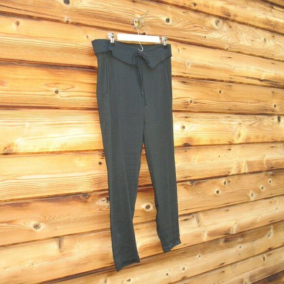 Vince High Rise Linen Blend Pants - Picture 3 of 8